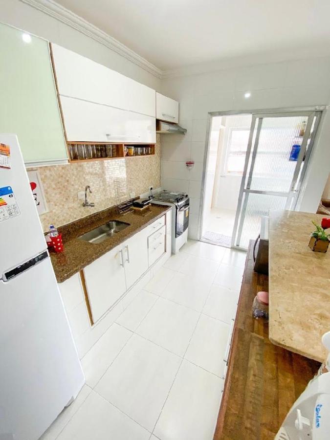 Apartamento bem localizado a 450 metros da praia . Guarujá Exterior foto